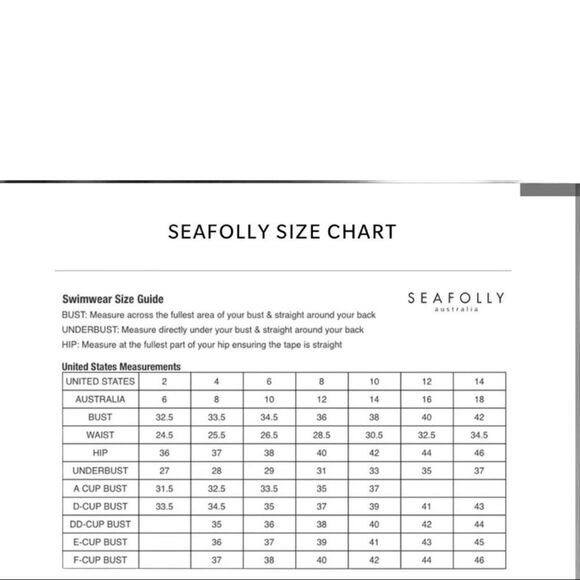 SEAFOLLY YOUR TYPE BIKINI TUBE TOP NWT - Picture 5 of 5